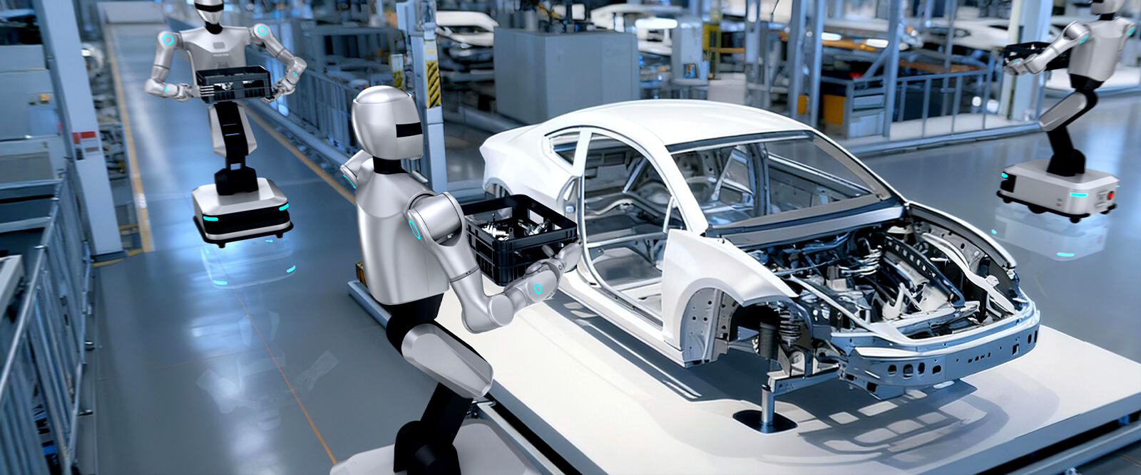 Wheeled Dual-Arm Robot Helios Series Embodied Intelligent Robot